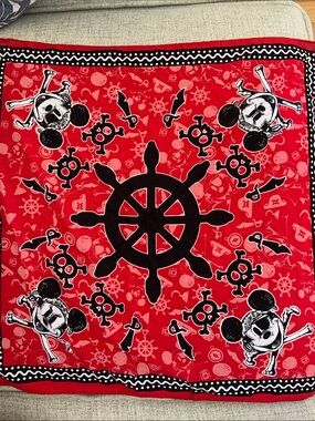 Disney Cruise Line Pirate Night Party Bandana.